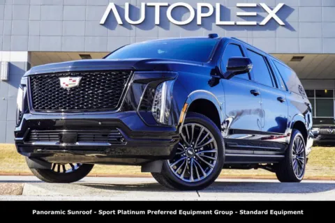 Black 2025 Cadillac Escalade ESV Sport Platinum for sale in Duluth, GA