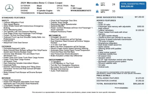 Another view of 2021 Mercedes-Benz C-Class C 300 for sale in Duluth, GA at Autoplex Atlanta