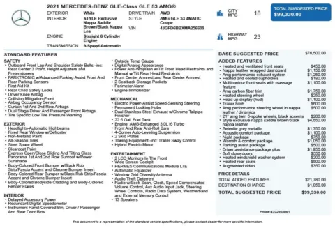 Another view of 2021 Mercedes-Benz GLE 53 AMG for sale in Duluth, GA at Autoplex Atlanta