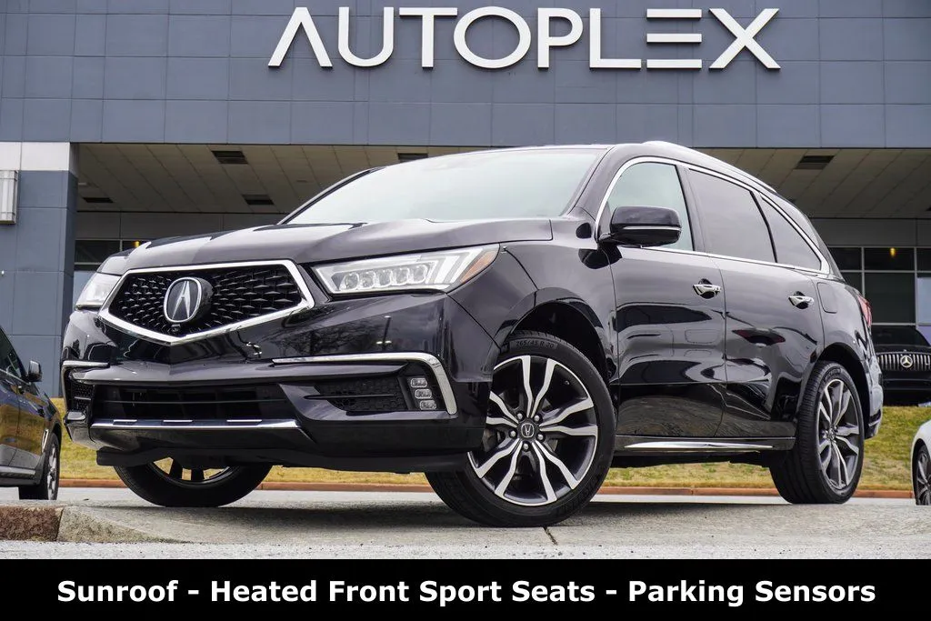 Black 2020 Acura MDX Advance for sale in Duluth, GA