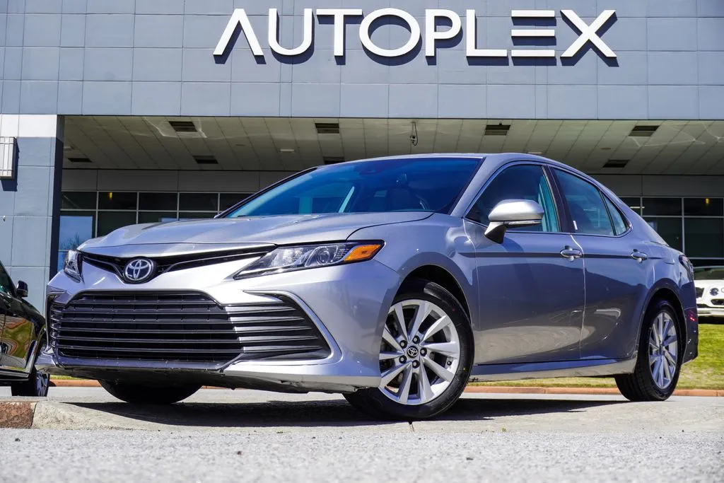 Silver 2021 Toyota Camry LE for sale in Duluth, GA