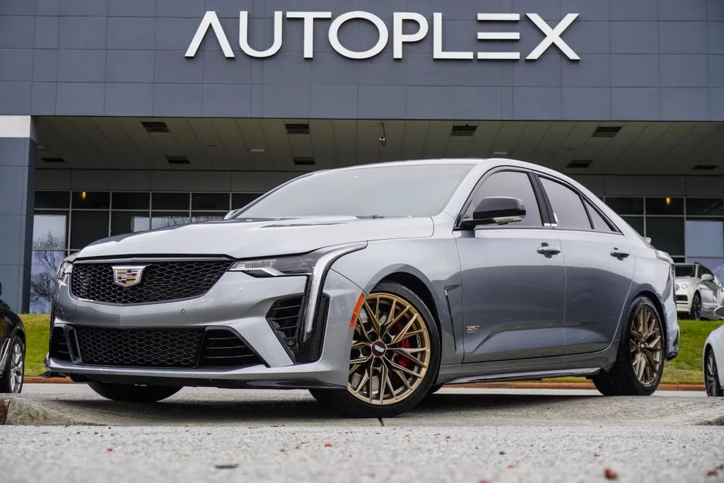 Silver 2023 Cadillac CT4 V-Series for sale in Duluth, GA