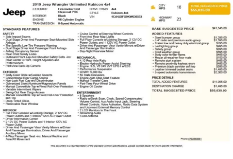 Another view of 2019 Jeep Wrangler Unlimited Rubicon for sale in Duluth, GA at Autoplex Atlanta