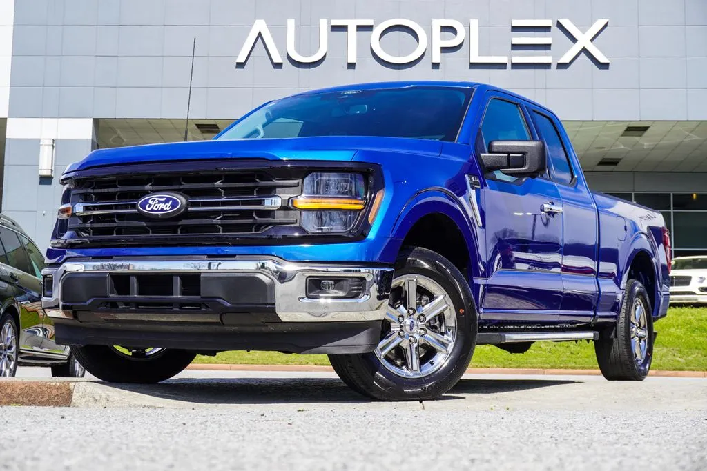 Blue 2024 Ford F-150 XLT for sale in Duluth, GA