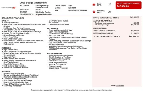 Another view of 2023 Dodge Charger R/T for sale in Duluth, GA at Autoplex Atlanta