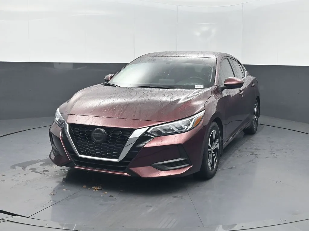 Red 2021 Nissan Sentra SV for sale in Duluth, GA