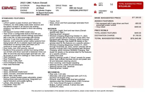 Another view of 2023 GMC Yukon Denali for sale in Duluth, GA at Autoplex Atlanta