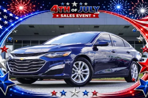 Blue 2021 Chevrolet Malibu LT for sale in Duluth, GA