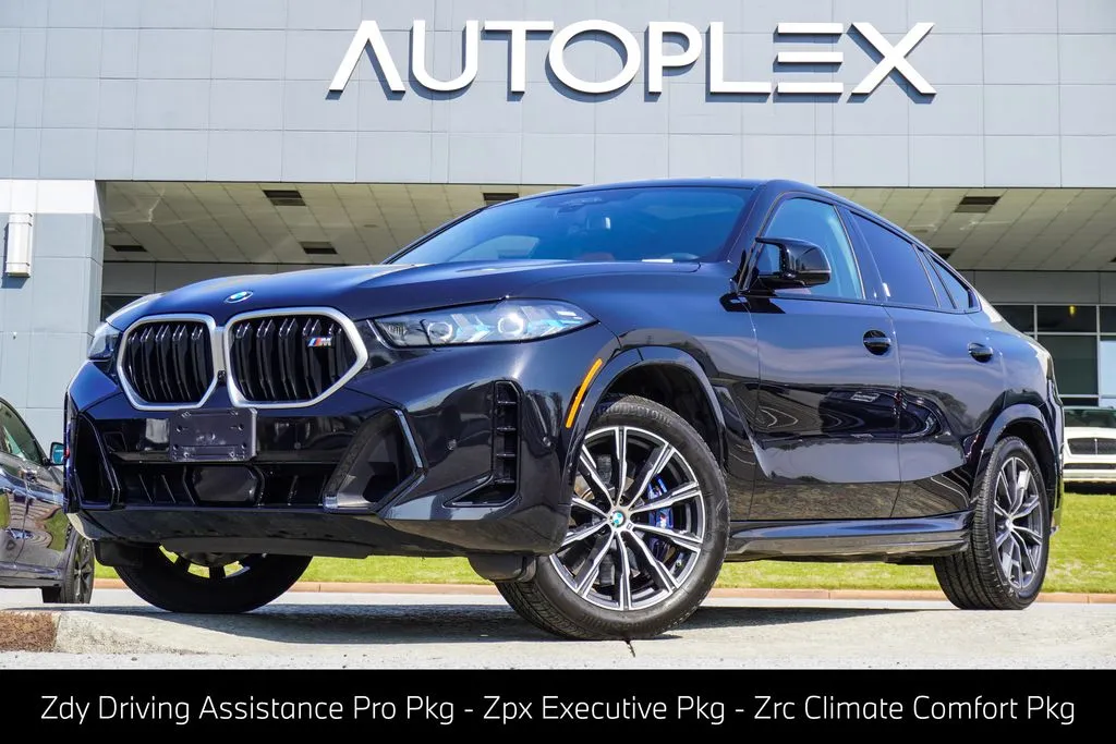 Black 2024 BMW X6 M60i for sale in Duluth, GA
