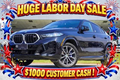 Black 2024 BMW X6 M60i for sale in Duluth, GA