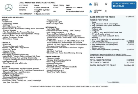 Another view of 2022 Mercedes-Benz GLE 53 AMG for sale in Duluth, GA at Autoplex Atlanta