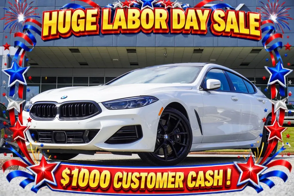 White 2024 BMW 8 Series 840 for sale in Duluth, GA
