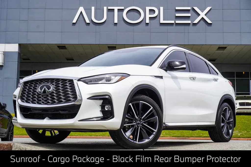 White 2024 INFINITI QX55 LUXE for sale in Duluth, GA