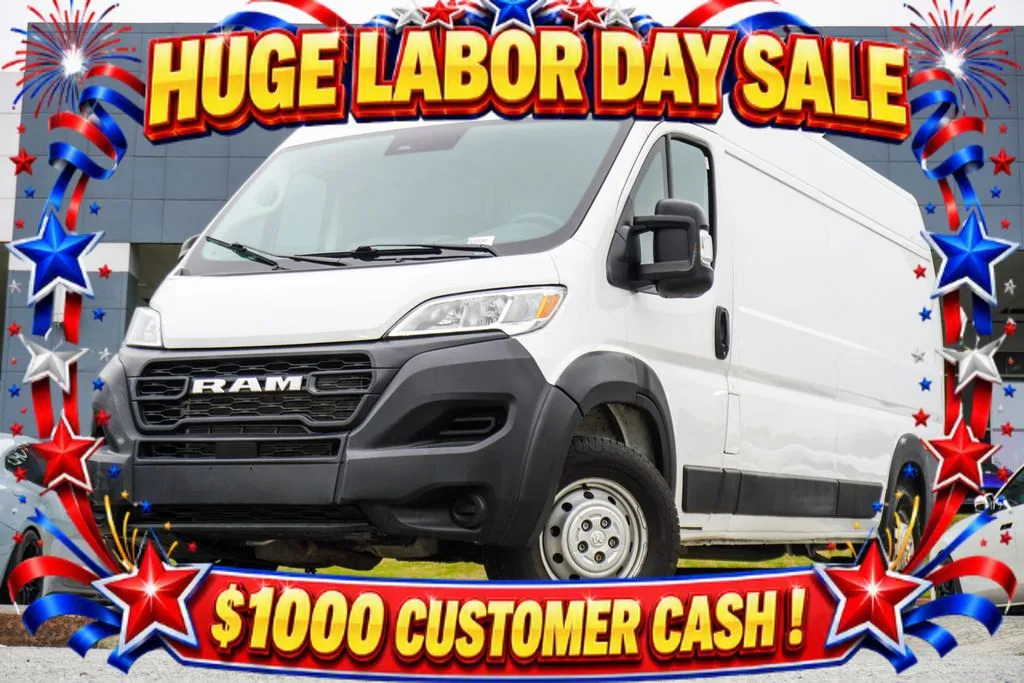 White 2023 Ram ProMaster 2500 High Roof for sale in Duluth, GA