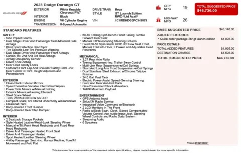 Another view of 2023 Dodge Durango GT for sale in Duluth, GA at Autoplex Atlanta