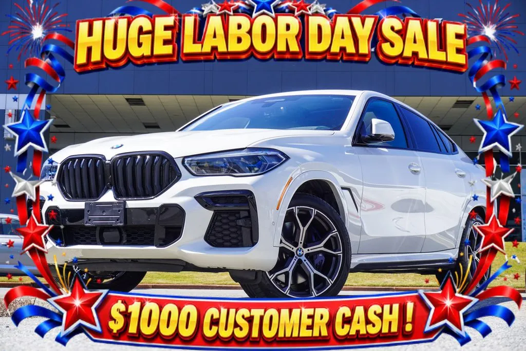 White 2023 BMW X6 M50i for sale in Duluth, GA