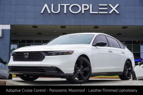 White 2024 Honda Accord Hybrid Sport-L for sale in Duluth, GA