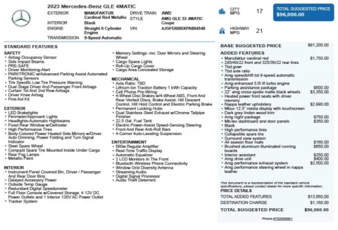 Another view of 2023 Mercedes-Benz GLE 53 AMG for sale in Duluth, GA at Autoplex Atlanta