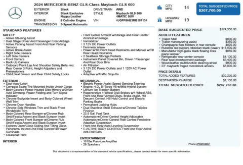 Another view of 2024 Mercedes-Benz GLS Maybach GLS 600 for sale in Duluth, GA at Autoplex Atlanta