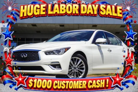 White 2023 INFINITI Q50 LUXE for sale in Duluth, GA