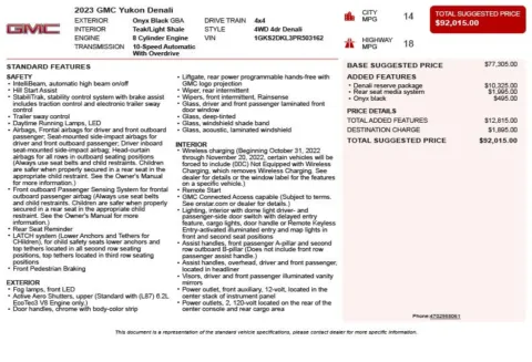 Another view of 2023 GMC Yukon Denali for sale in Duluth, GA at Autoplex Atlanta