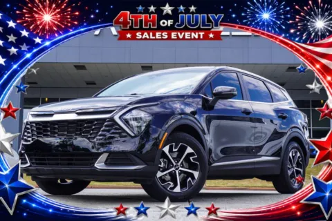 Black 2023 Kia Sportage EX for sale in Duluth, GA