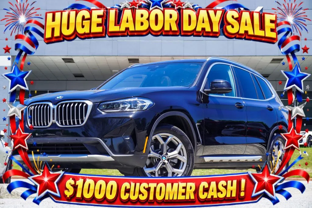 Black 2022 BMW X3 sDrive30i for sale in Duluth, GA