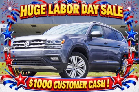 Gray 2019 Volkswagen Atlas 3.6L V6 SE for sale in Duluth, GA