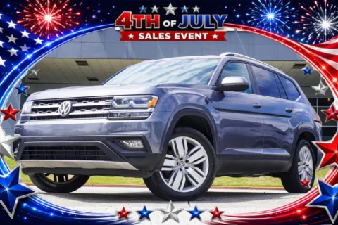 Gray 2019 Volkswagen Atlas 3.6L V6 SE for sale in Duluth, GA