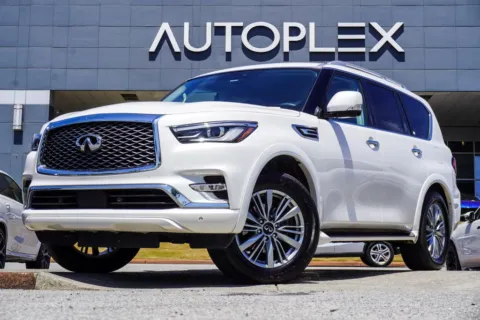 White 2023 INFINITI QX80 LUXE for sale in Duluth, GA
