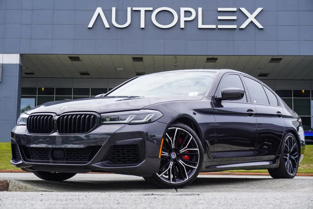 Gray 2023 BMW 5 Series M550i xDrive for sale in Duluth, GA