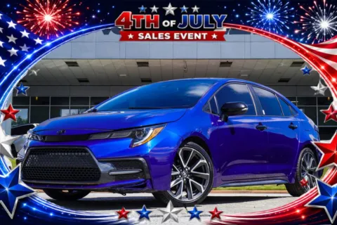Blue 2022 Toyota Corolla SE for sale in Duluth, GA