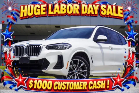 White 2022 BMW X3 xDrive30i for sale in Duluth, GA