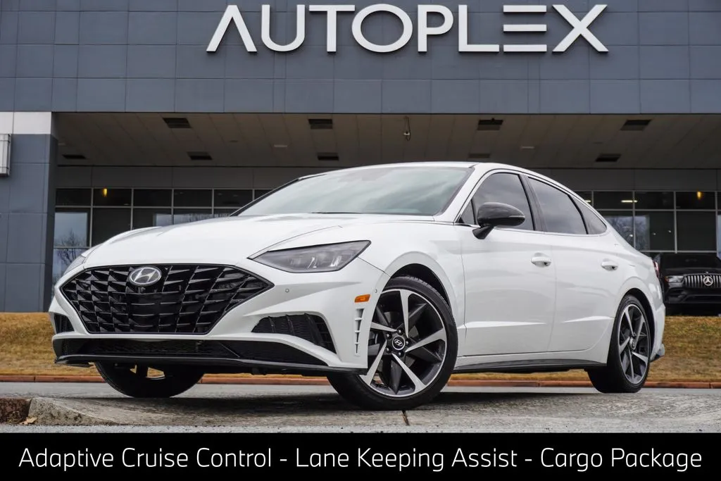 White 2021 Hyundai Sonata SEL Plus for sale in Duluth, GA