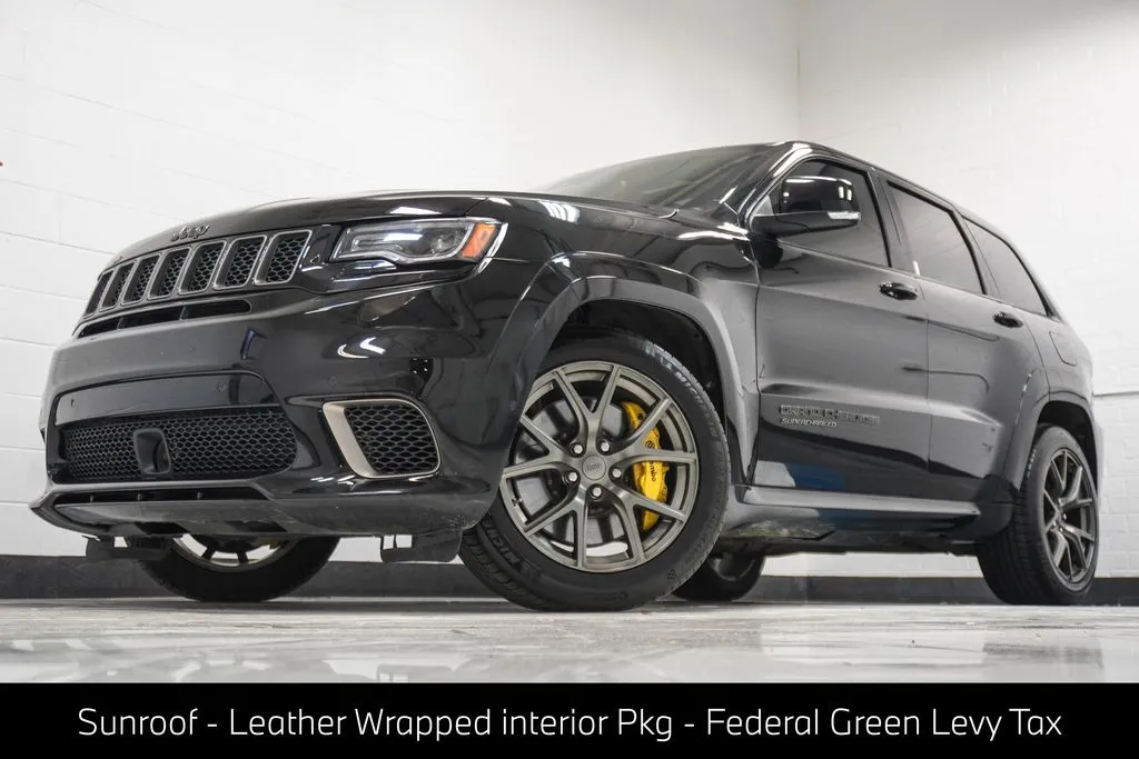 Black 2021 Jeep Grand Cherokee Trackhawk for sale in Duluth, GA