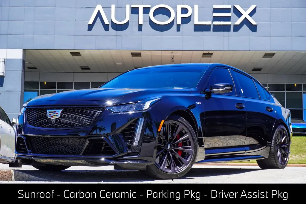 Black 2022 Cadillac CT5 V-Series for sale in Duluth, GA