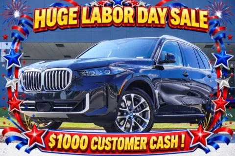 Black 2025 BMW X5 xDrive50e for sale in Duluth, GA