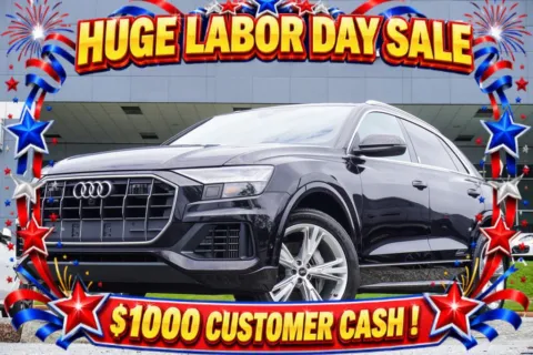 Black 2021 Audi Q8 55 Premium Plus for sale in Duluth, GA