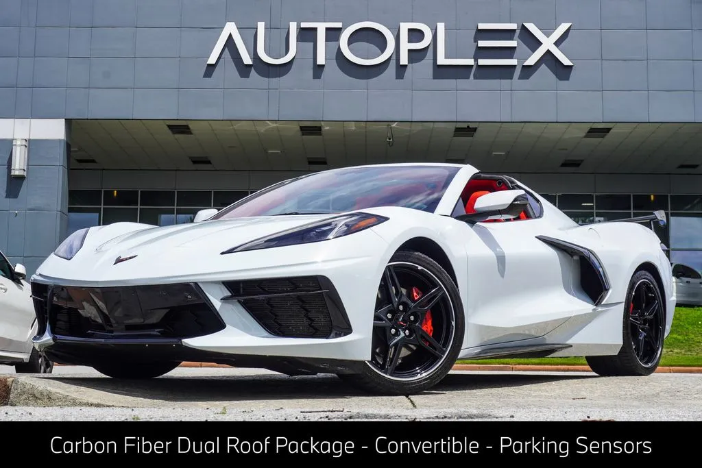 White 2023 Chevrolet Corvette Stingray for sale in Duluth, GA