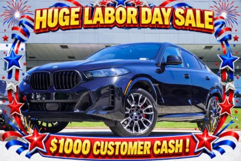 Black 2024 BMW X6 xDrive40i for sale in Duluth, GA