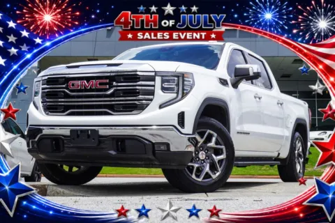 White 2022 GMC Sierra 1500 SLT for sale in Duluth, GA