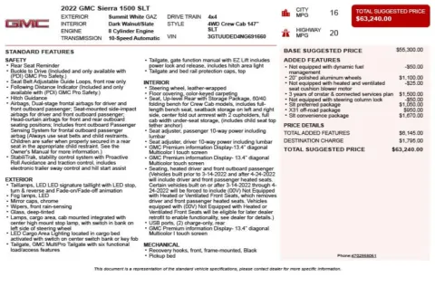 Another view of 2022 GMC Sierra 1500 SLT for sale in Duluth, GA at Autoplex Atlanta