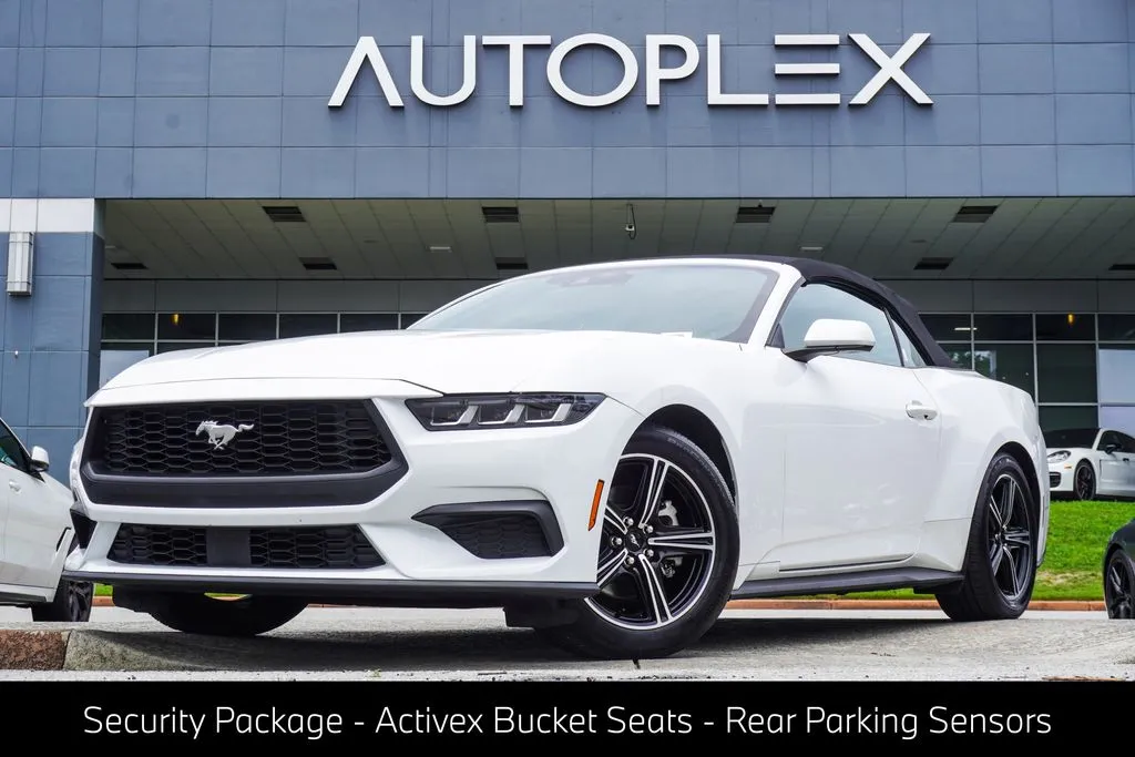 White 2025 Ford Mustang EcoBoost Premium for sale in Duluth, GA