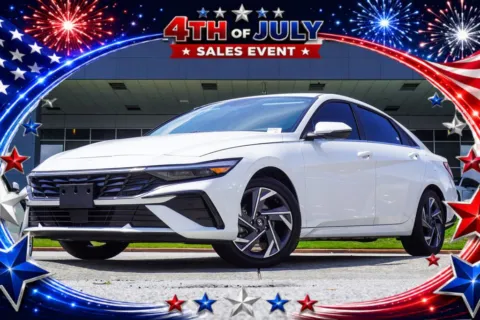 White 2025 Hyundai Elantra Limited for sale in Duluth, GA