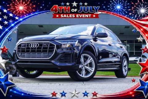 Black 2022 Audi Q8 55 Premium Plus for sale in Duluth, GA
