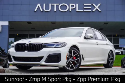 White 2023 BMW 5 Series 530i xDrive for sale in Duluth, GA