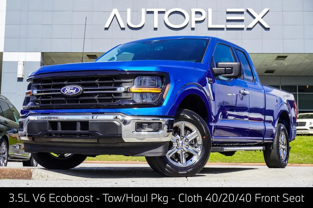 Blue 2024 Ford F-150 XLT for sale in Duluth, GA