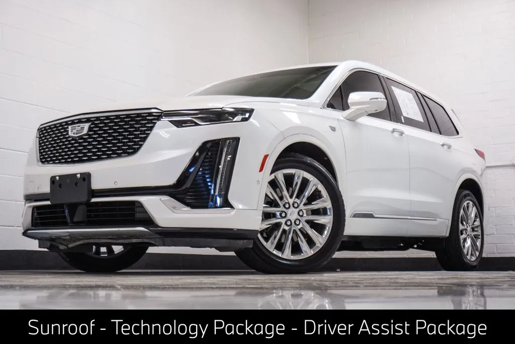 White 2022 Cadillac XT6 Premium Luxury for sale in Duluth, GA