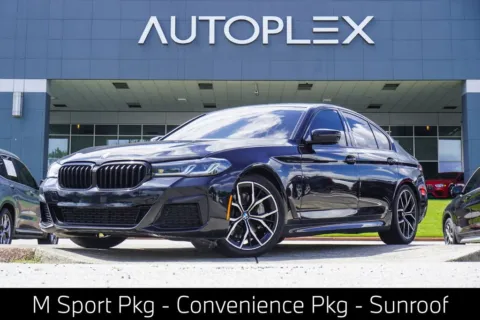 Black 2021 BMW 5 Series 530i xDrive for sale in Duluth, GA