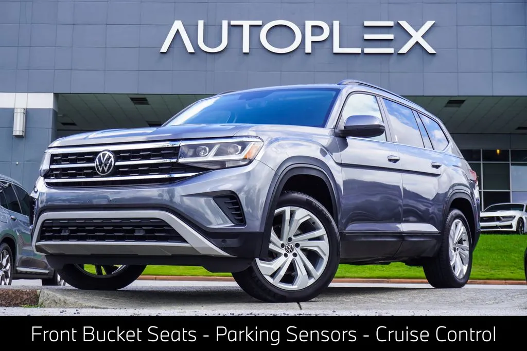 Gray 2021 Volkswagen Atlas 3.6L V6 SE w/Technology for sale in Duluth, GA